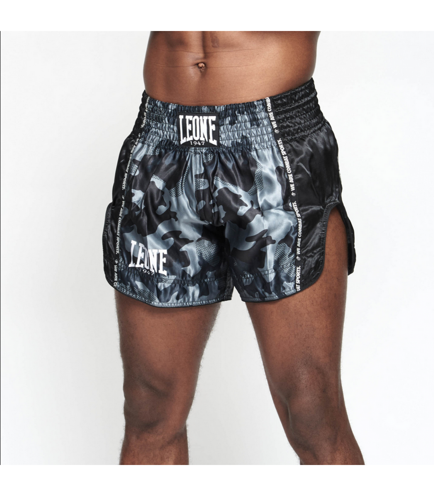 Leone - CAMO GRAY THAI SHORTS - Муай Тай Шорти - AB961